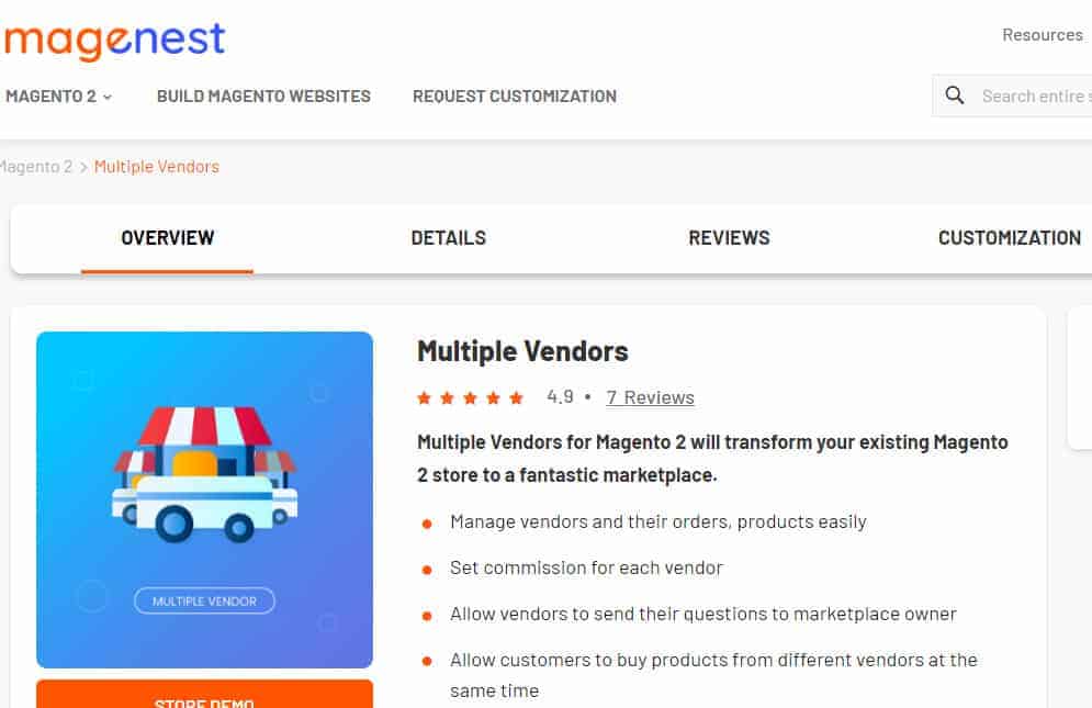 15 Multiple Vendors Extension – Magenest