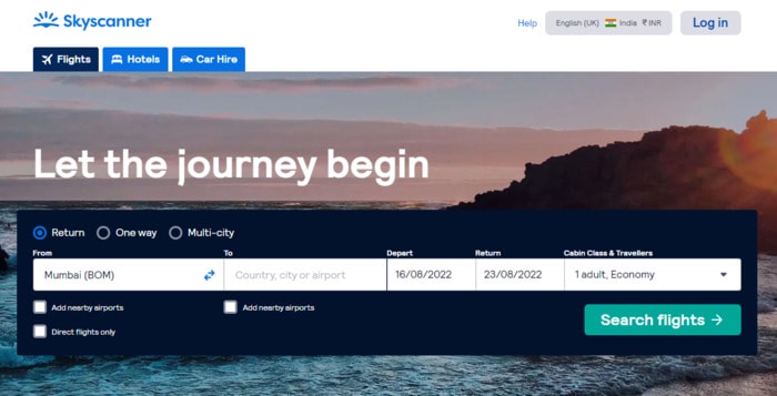 16 Skyscanner