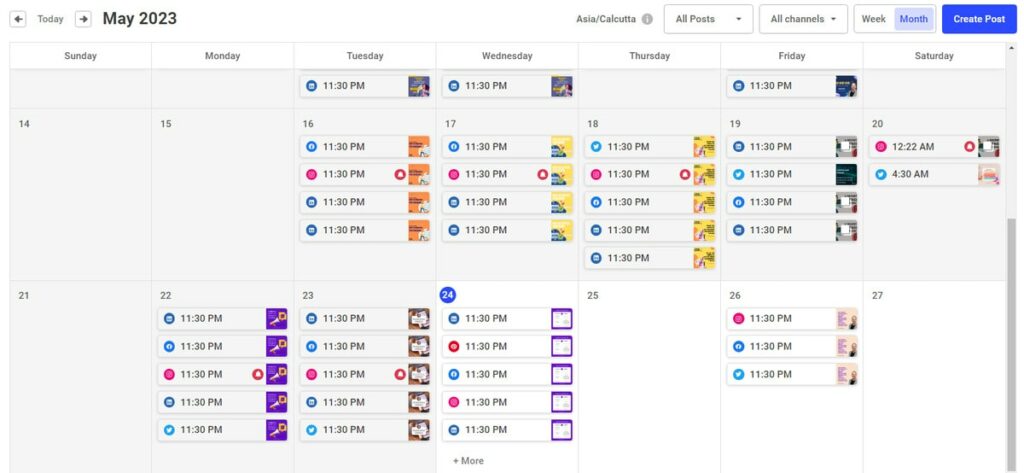 Buffer - my content calendar