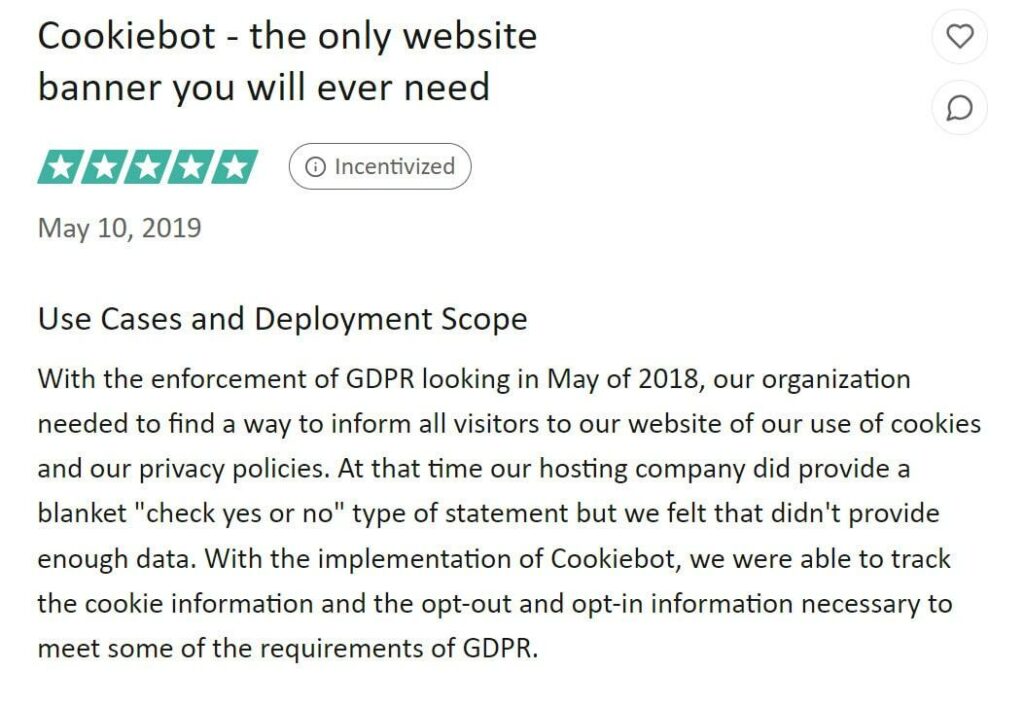 cookiebot review