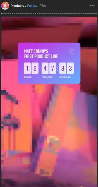 countdown sticker