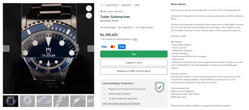 Ecommerce product description