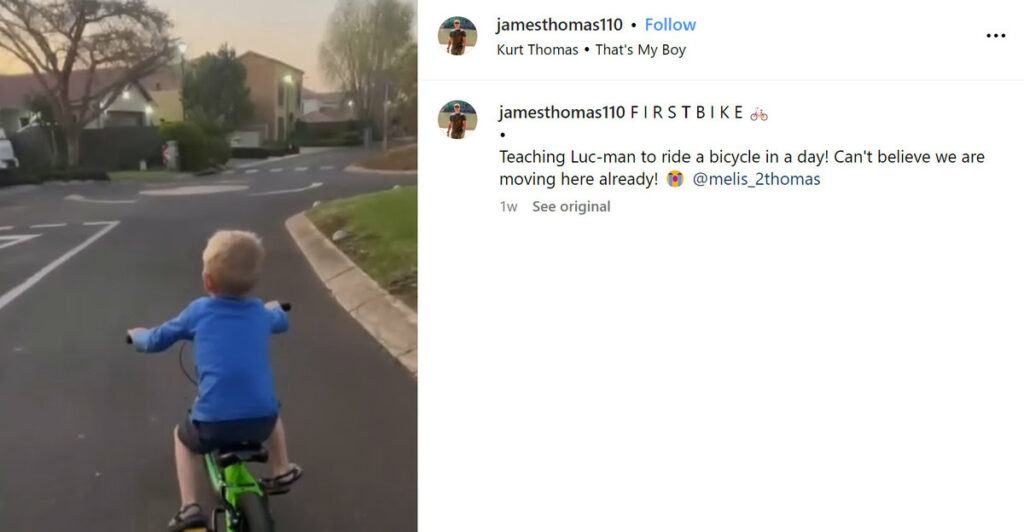 example of using two instagram fonts for heading and body text