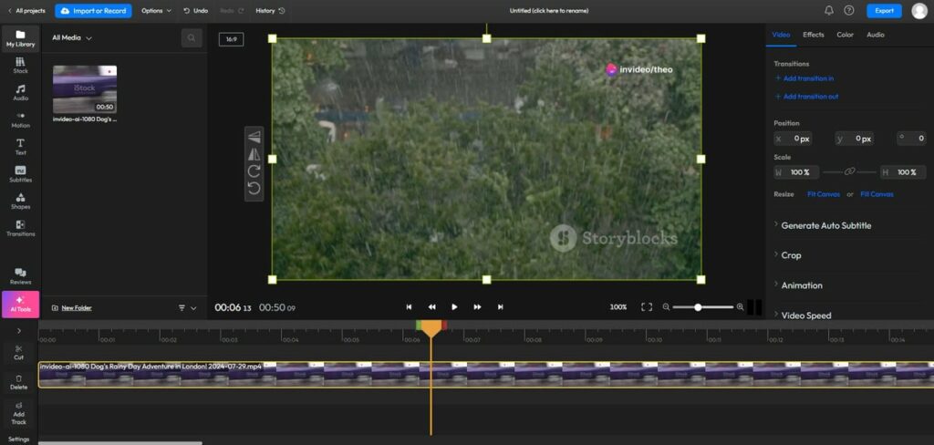 Flixier video editor