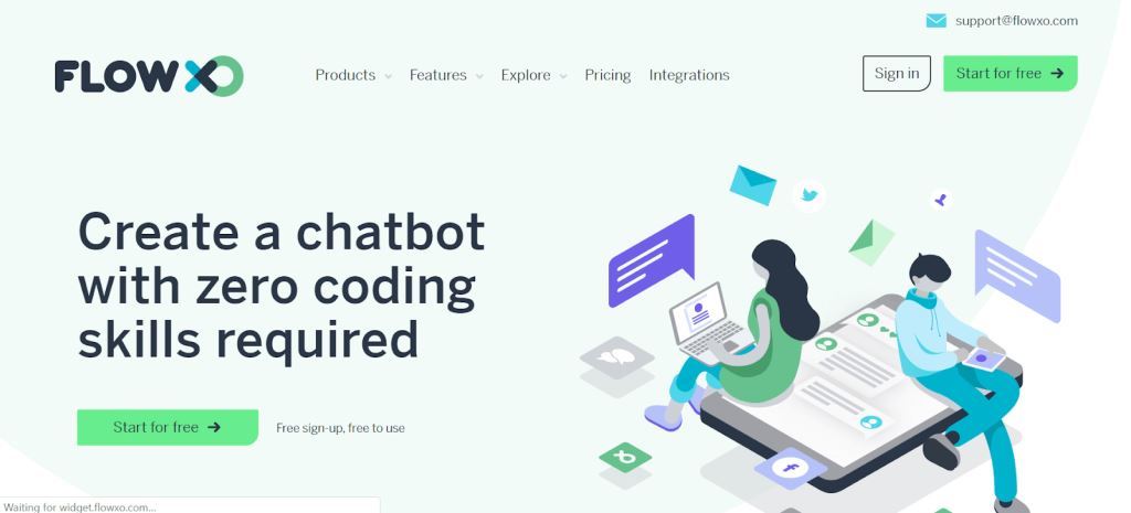 Flow-XO-Chatbot-for-Websites