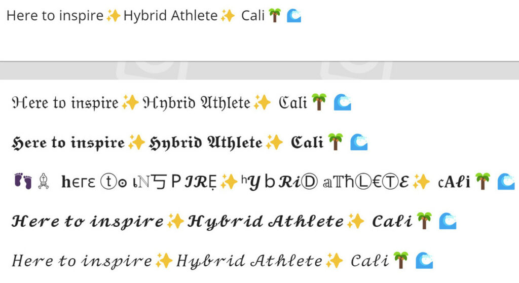 font generator text style examples