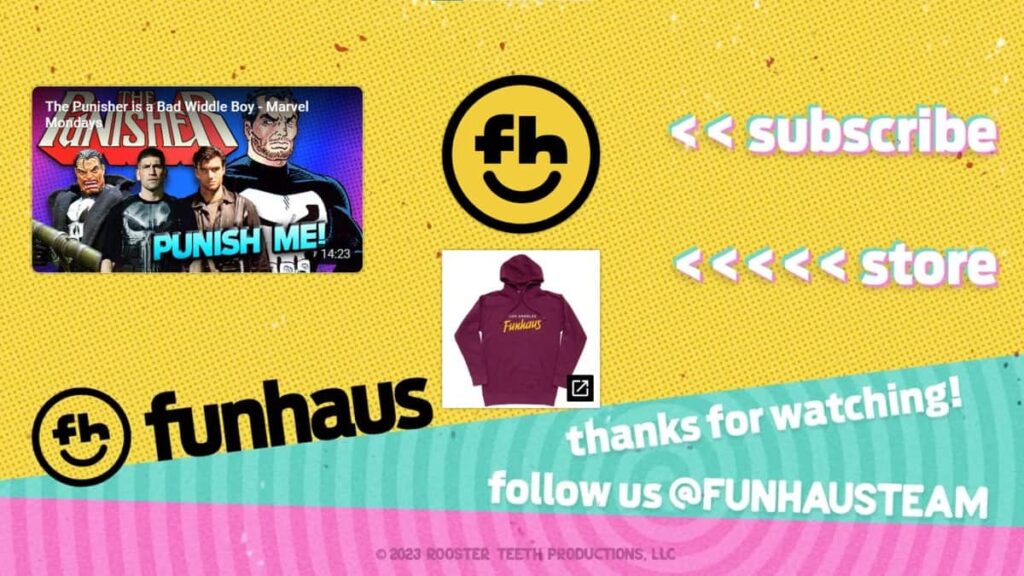 Funhaus end card