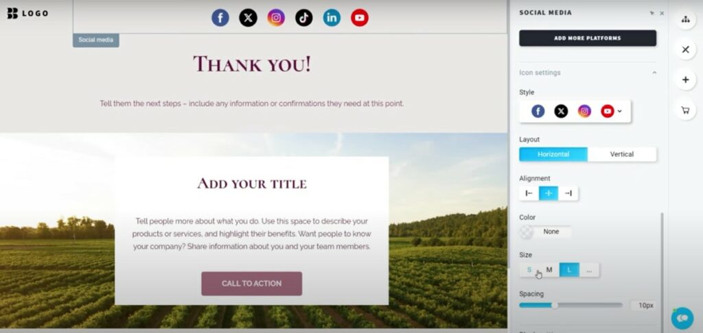 GetResposnse landing page creator