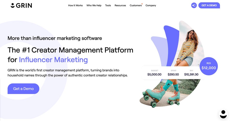 grin influencer marketing platform