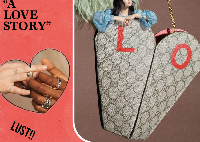 Gucci Love Story Zine valentines campaign