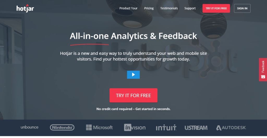 Hotjar-sales-funnel-tools