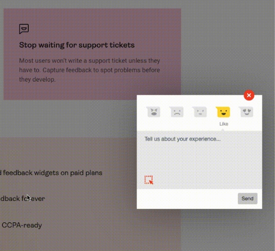 Hotjar visitor on-page surveys