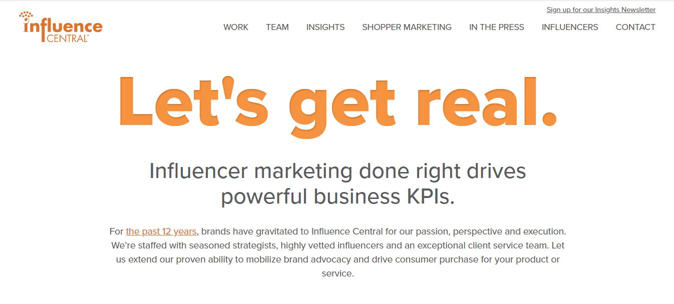 Influence Central