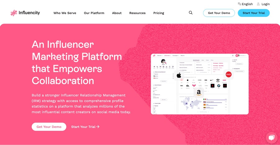 influencity influencer marketing platform