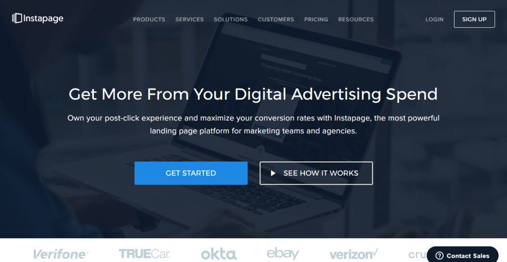 Instapage-sales-funnel-tools