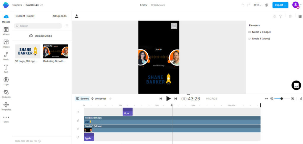 InVideo Video Editor