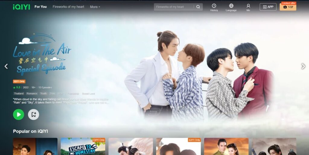 Iqiyi banner best chinese social media apps