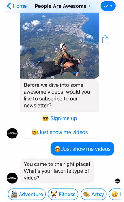 itsalive chatbot for lead generation