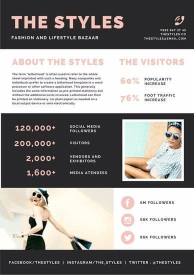 Media kit example
