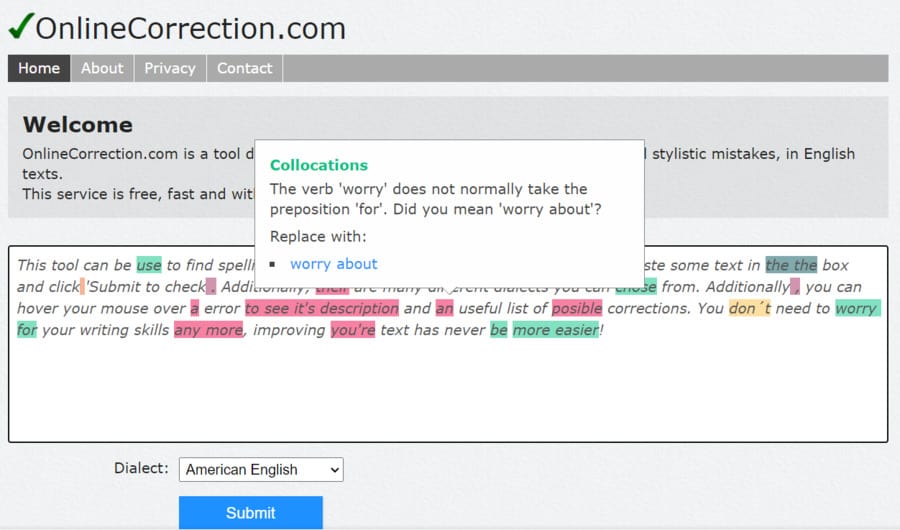 OnlineCorrection