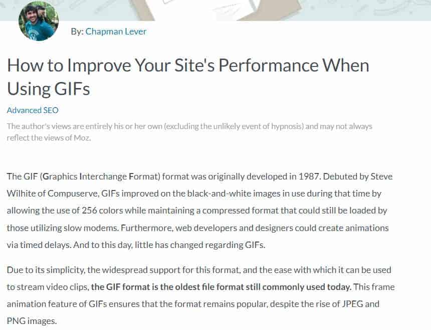 Product launch guest post example