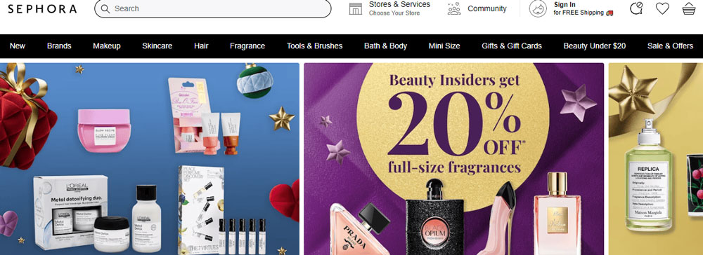Sephora’s massive product catalog on Shopify