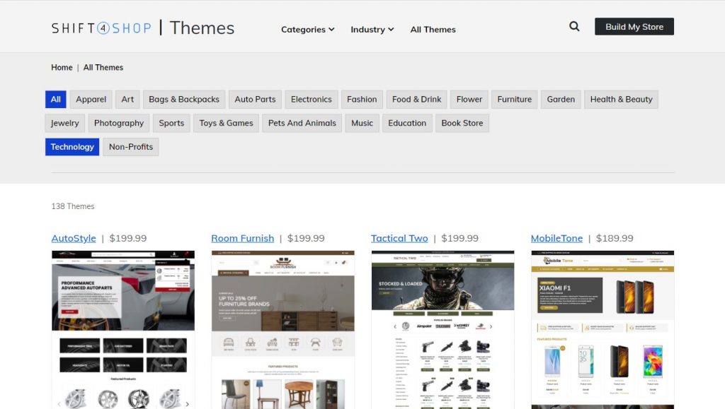 Shift4Shop ecommerce platform