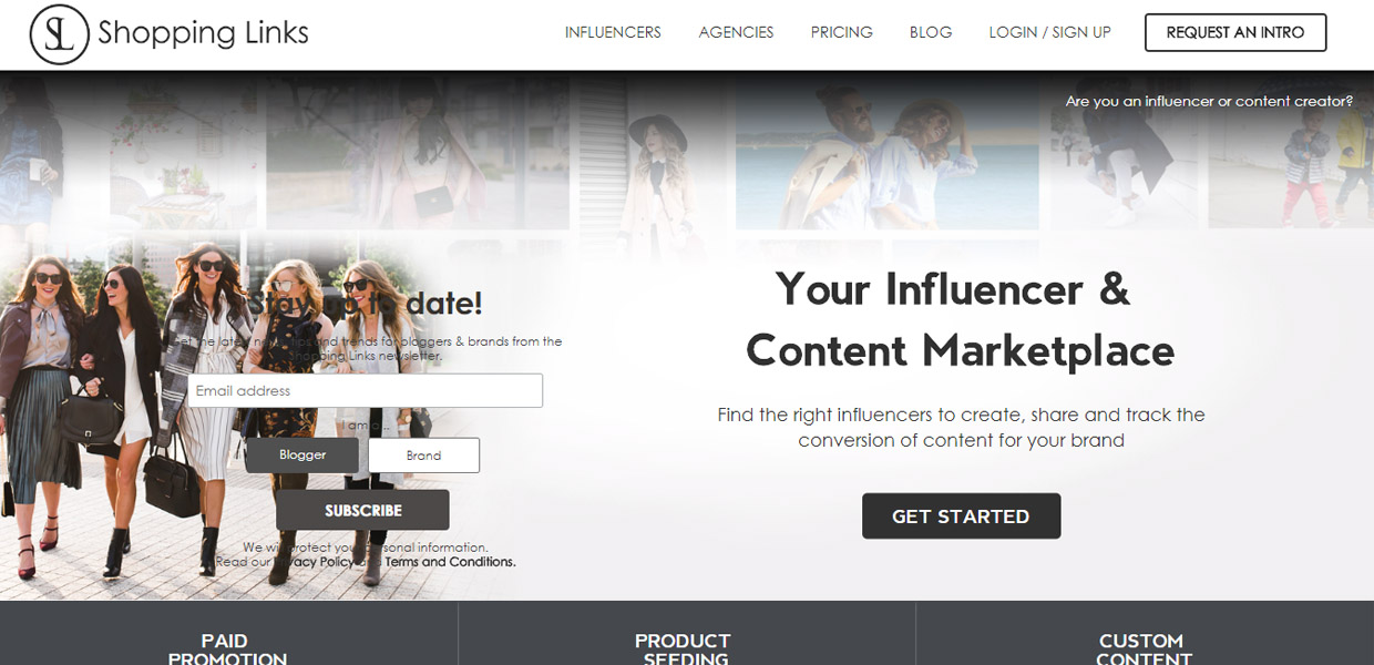 Shopping Links