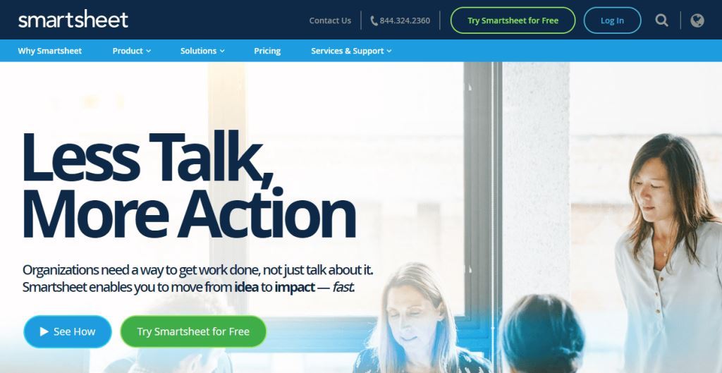 Smartsheet-sales-funnel-tools