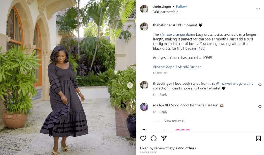 sponsored post on Instagram to earn money