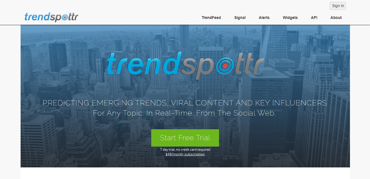 Trend Spottr