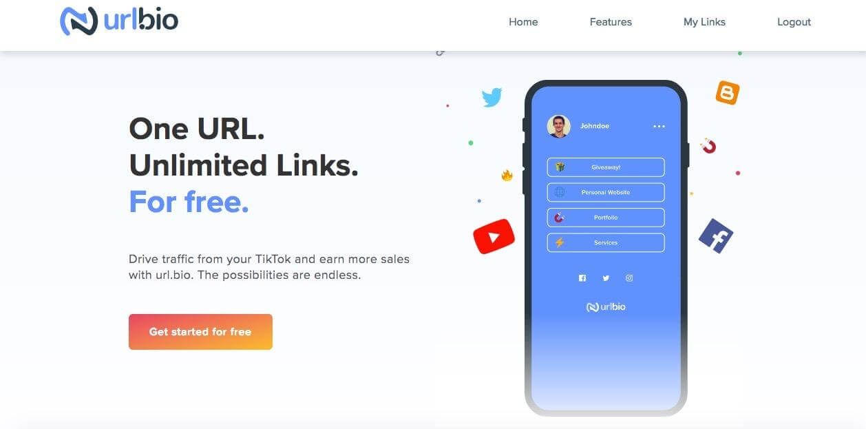 Url bio Instagram Business Tools