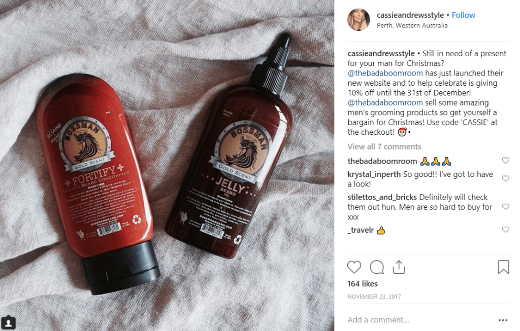 affiliate marketing using instagram