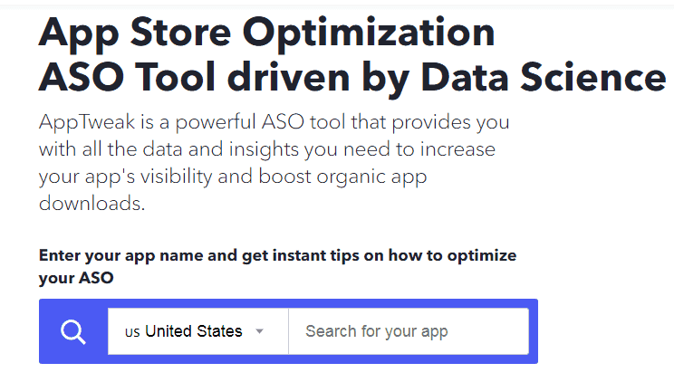 AppTweak Mobile App Marketing Tool