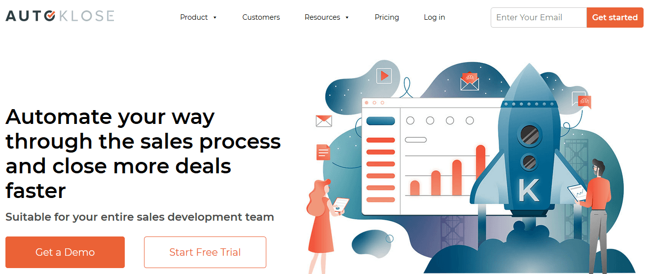 Autoklose Email Tracking Software