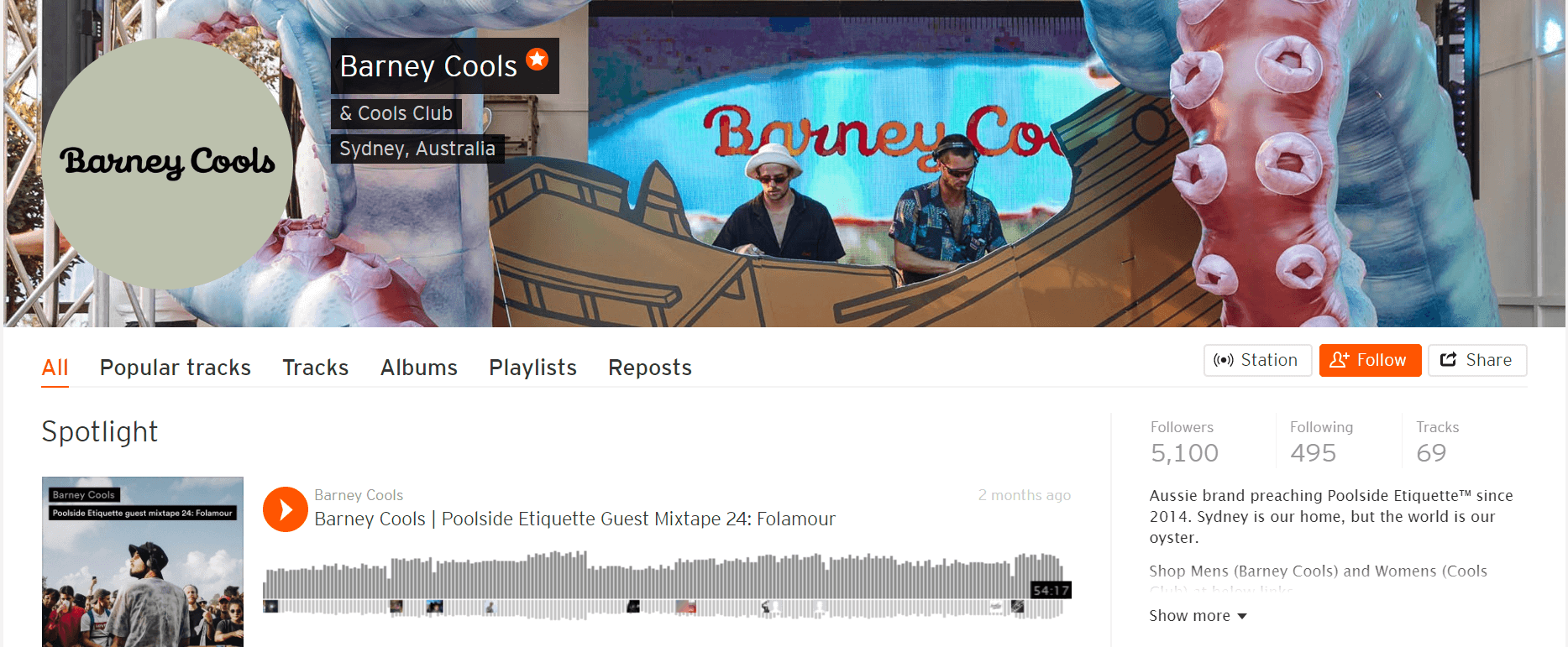 Barney Cools Ecommerce Content Marketing Examples