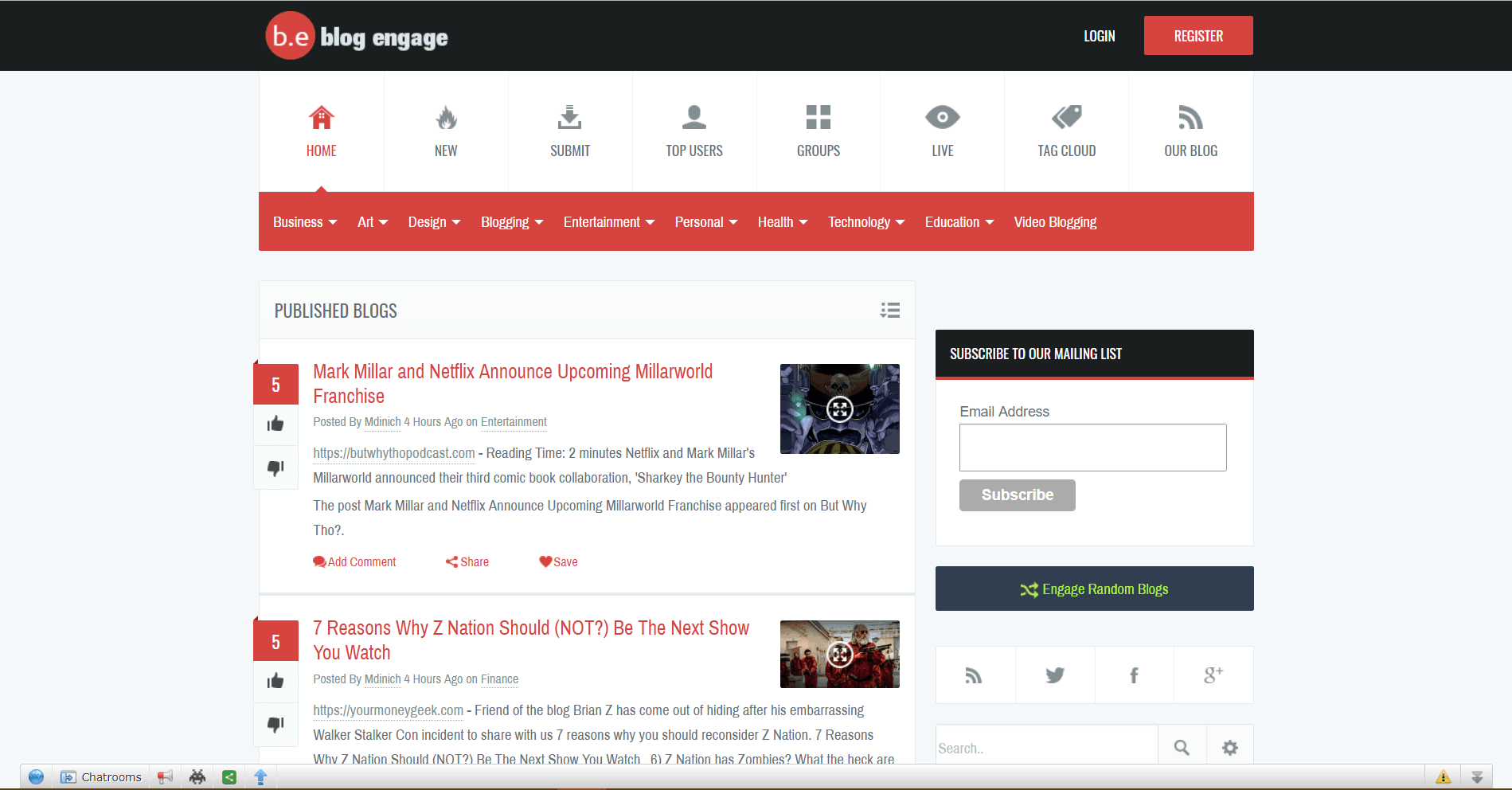blogengage Content Promotion Platforms and Tools