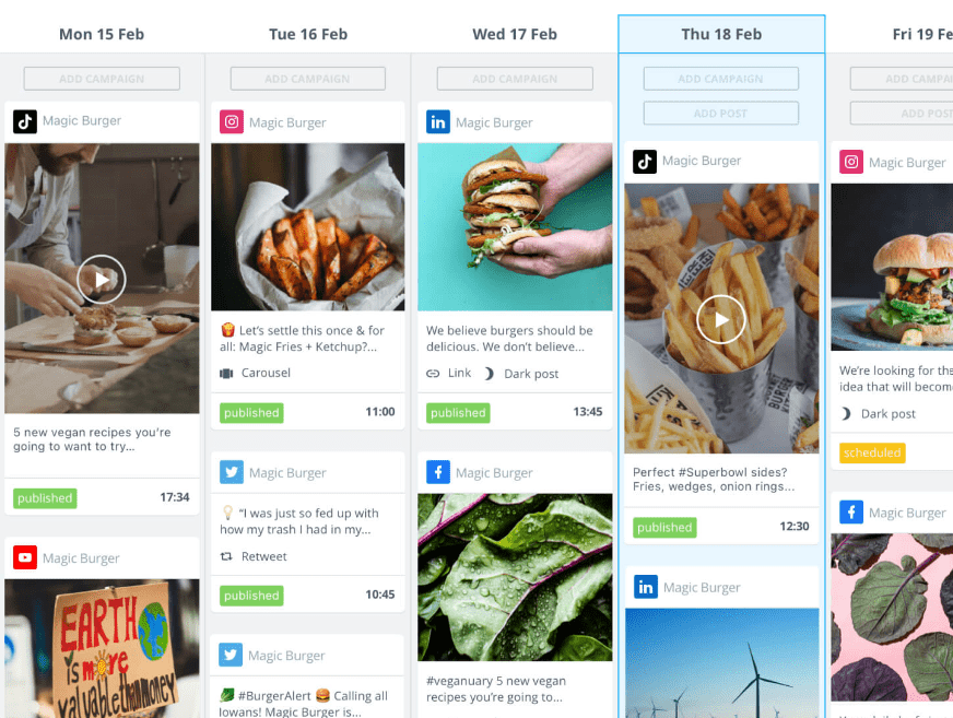 Brandwatch schedule planner