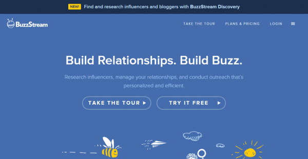 BuzzStream influencer outreach tools
