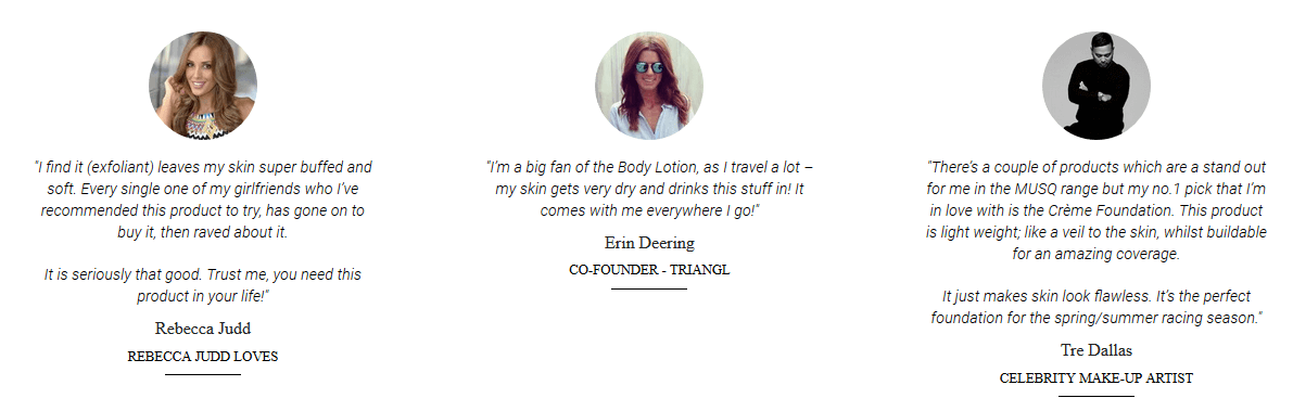 Clients Testimonials High-Converting Landing Pages