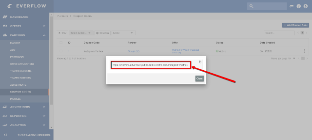 Coupon Code Tracking URLs Everflow Review