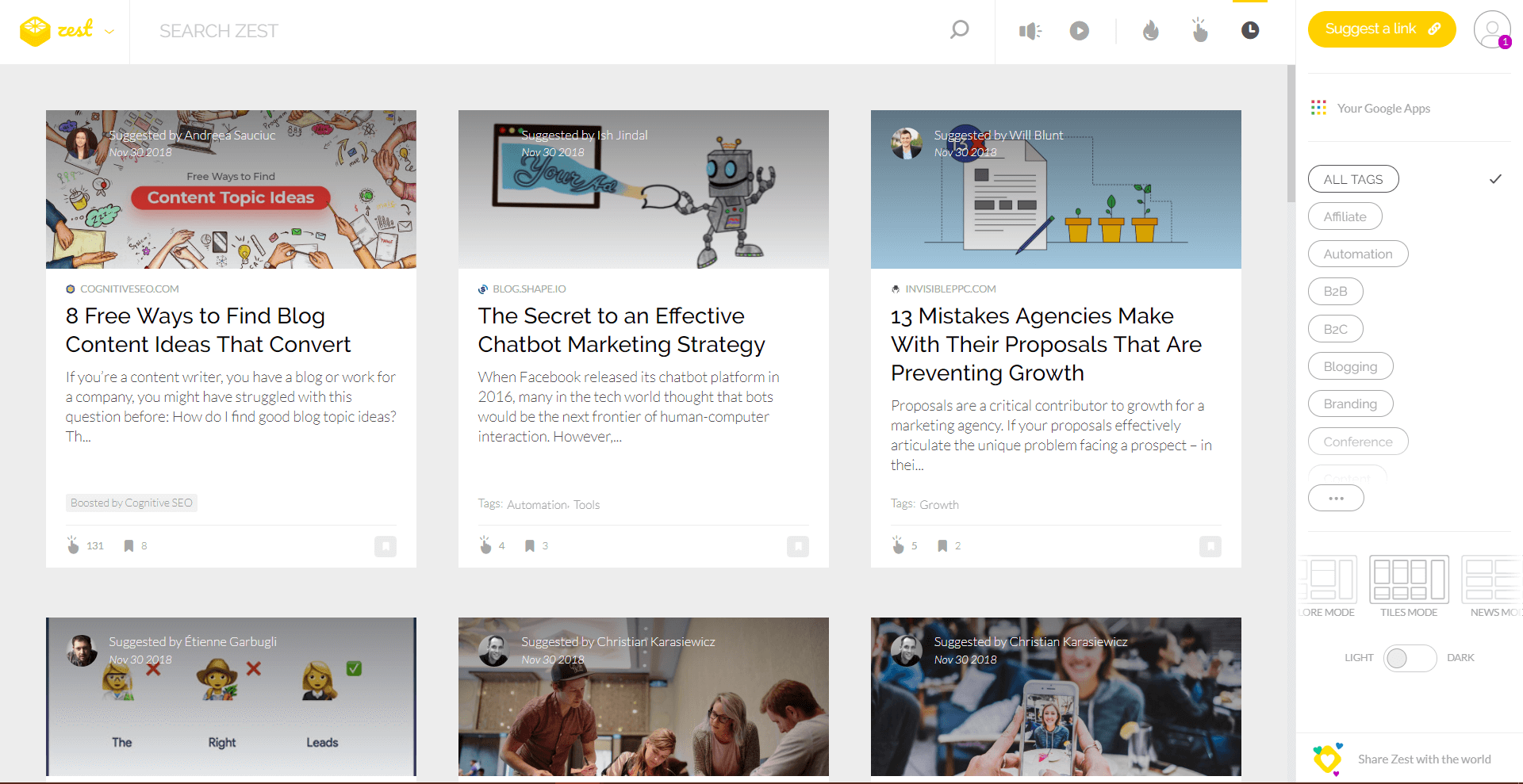distilled zest is Content Promotion Platforms and Tools