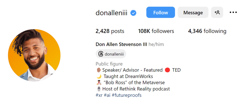 Don Allen instagram creator