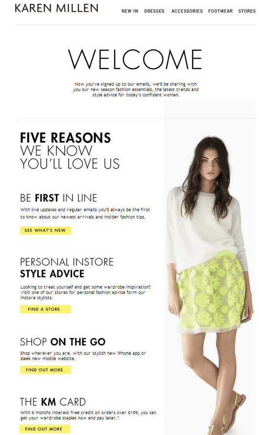 Email Marketing Funnel - Consideration Stage Email Example