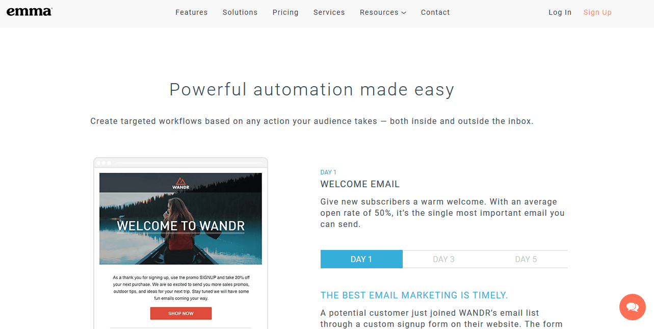 Emma Email Marketing Automation