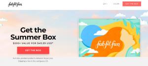 FabFitFun’s landing page Ecommerce Conversion Rate Optimization