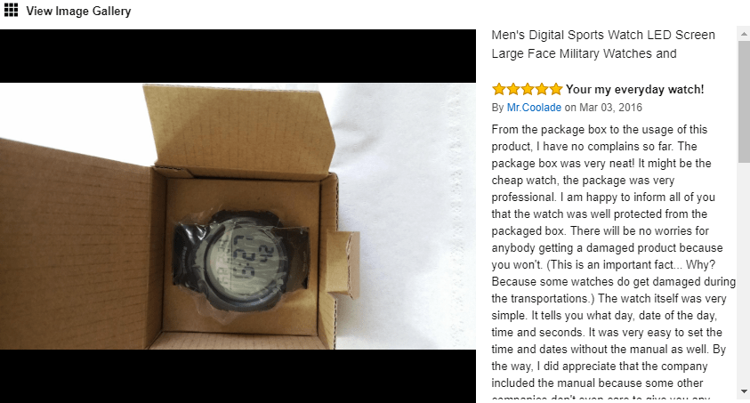 feature customer photos Ecommerce Product Page