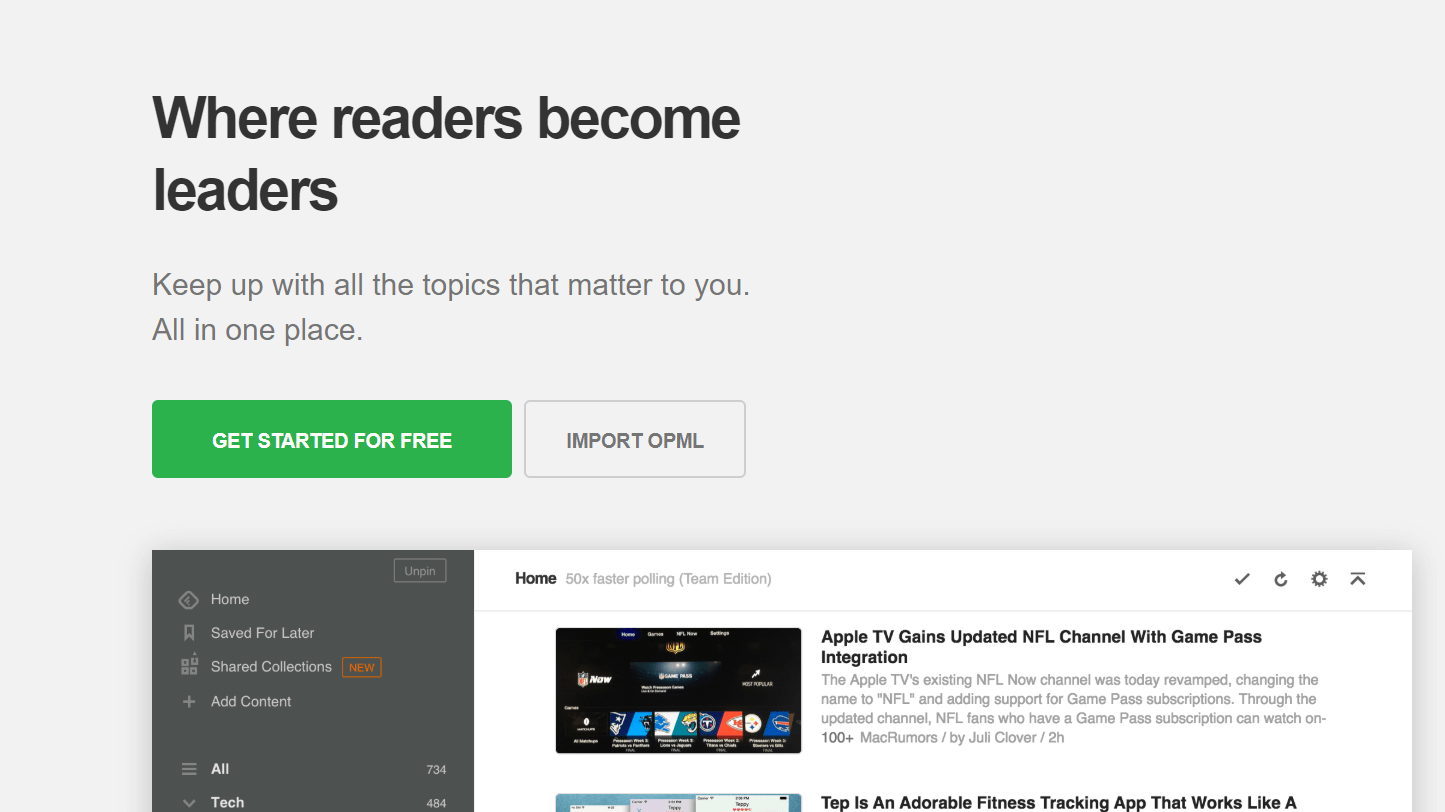 Feedly Content Curation Tools