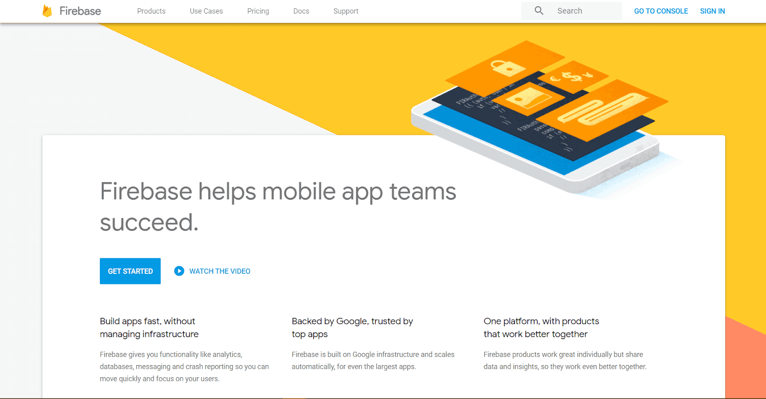 Firebase Google Tools