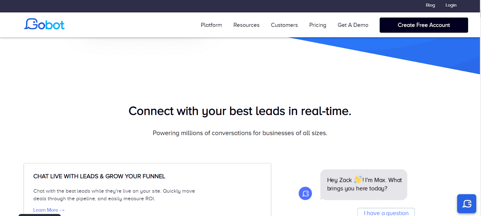 Gobot Chatbot for Websites
